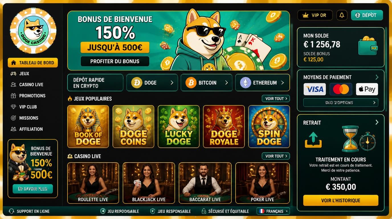 Crypto, cartes, retrait rapide